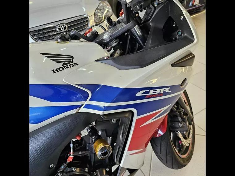 Honda CBR 500 Branco 4