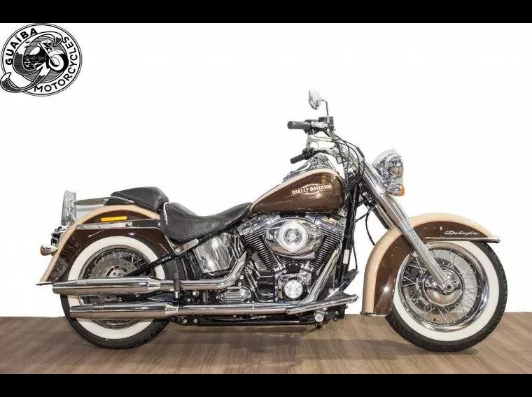 Harley-Davidson Softail Bege 1