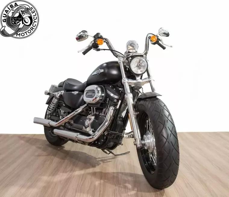 Harley-Davidson XL 1200 Preto 3