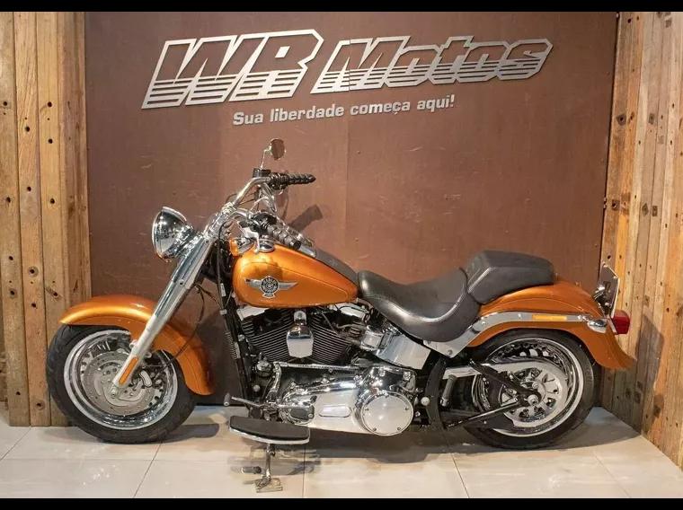 Harley-Davidson Softail Laranja 2