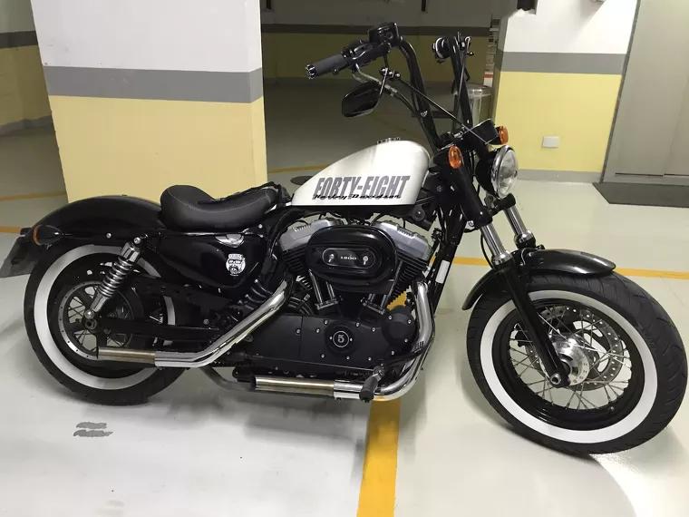 Harley-Davidson Sportster 1200 Branco 1
