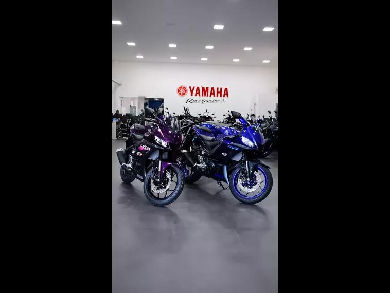 Yamaha YZF R3 Azul 1
