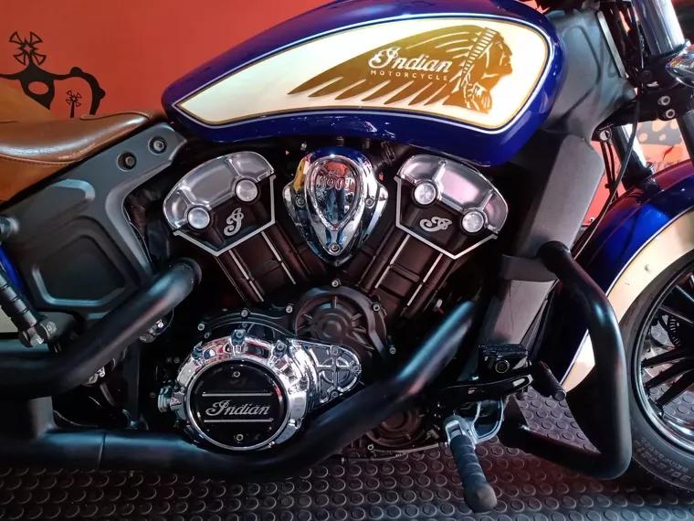 Indian Scout Azul 3