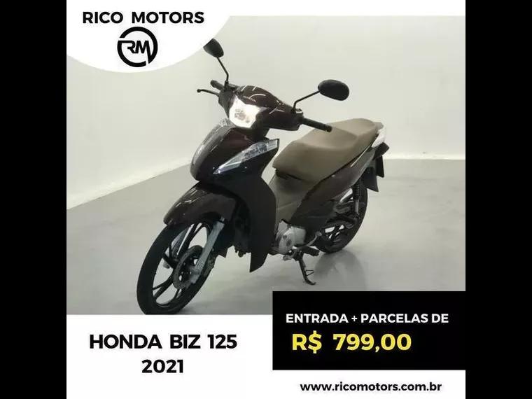 Honda Biz Marrom 1