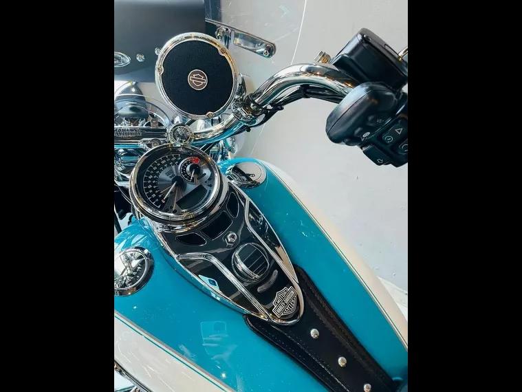 Harley-Davidson Softail Azul 14