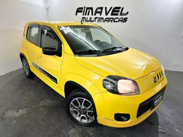 Fiat Uno Amarelo 3