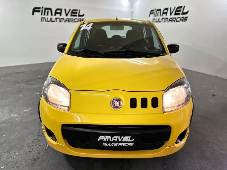 Fiat Uno Amarelo 1