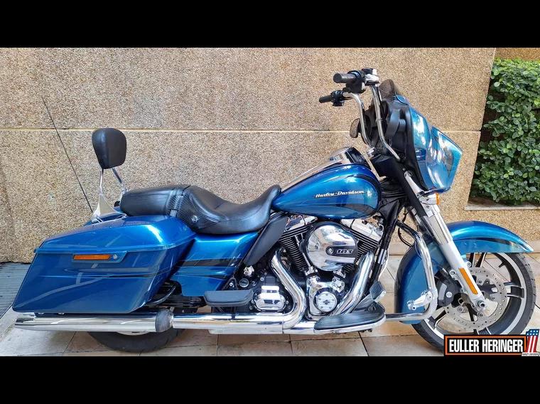 Harley-Davidson Street Glide Azul 1
