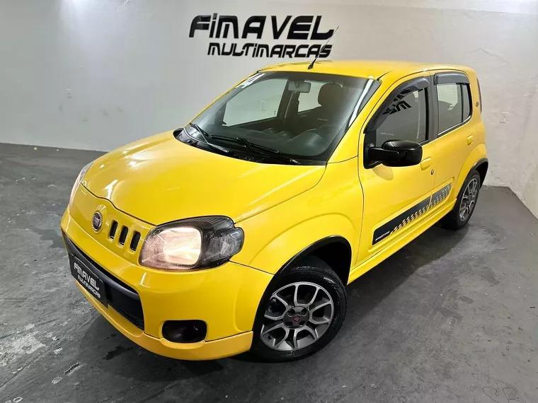 Fiat Uno Amarelo 2