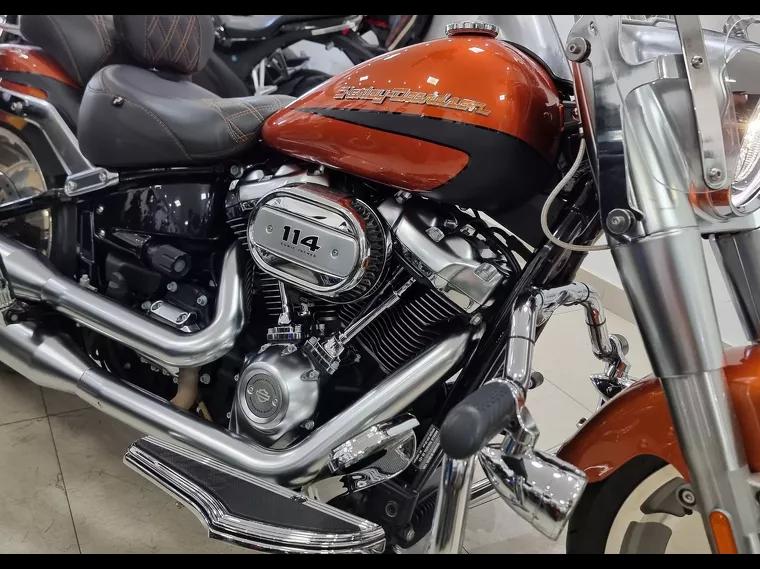 Harley-Davidson Fat Boy Laranja 7