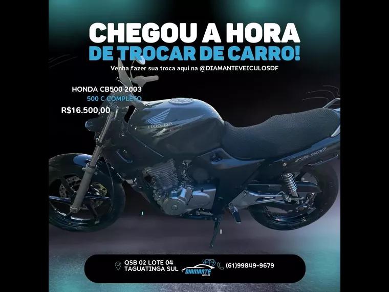 Honda CB 500 Preto 3