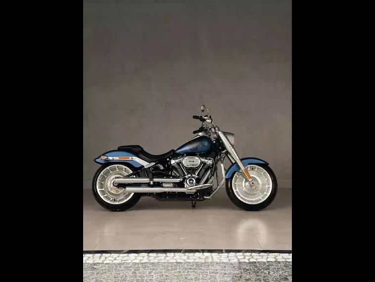 Harley-Davidson Fat Boy Azul 10