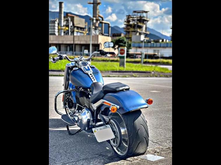 Harley-Davidson Fat Boy Azul 12