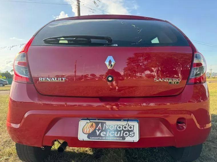 Renault Sandero Vermelho 9