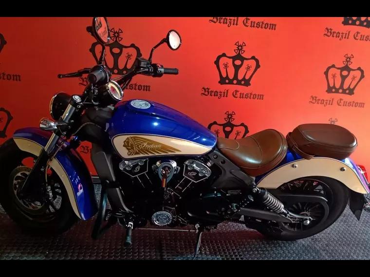 Indian Scout Azul 2