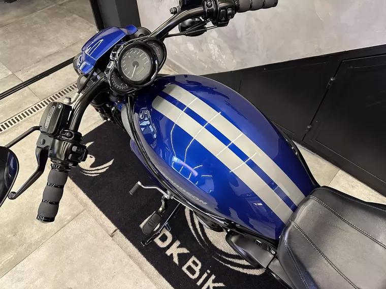 Harley-Davidson V-Rod Azul 11