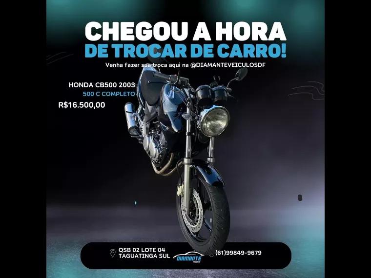 Honda CB 500 Preto 2