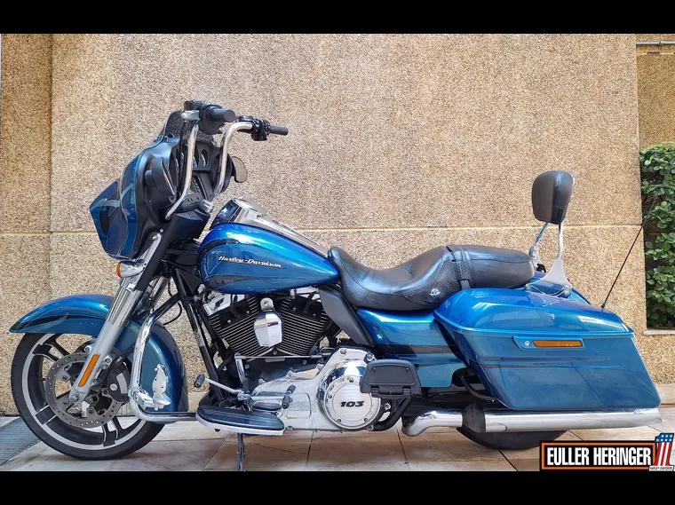 Harley-Davidson Street Glide Azul 7