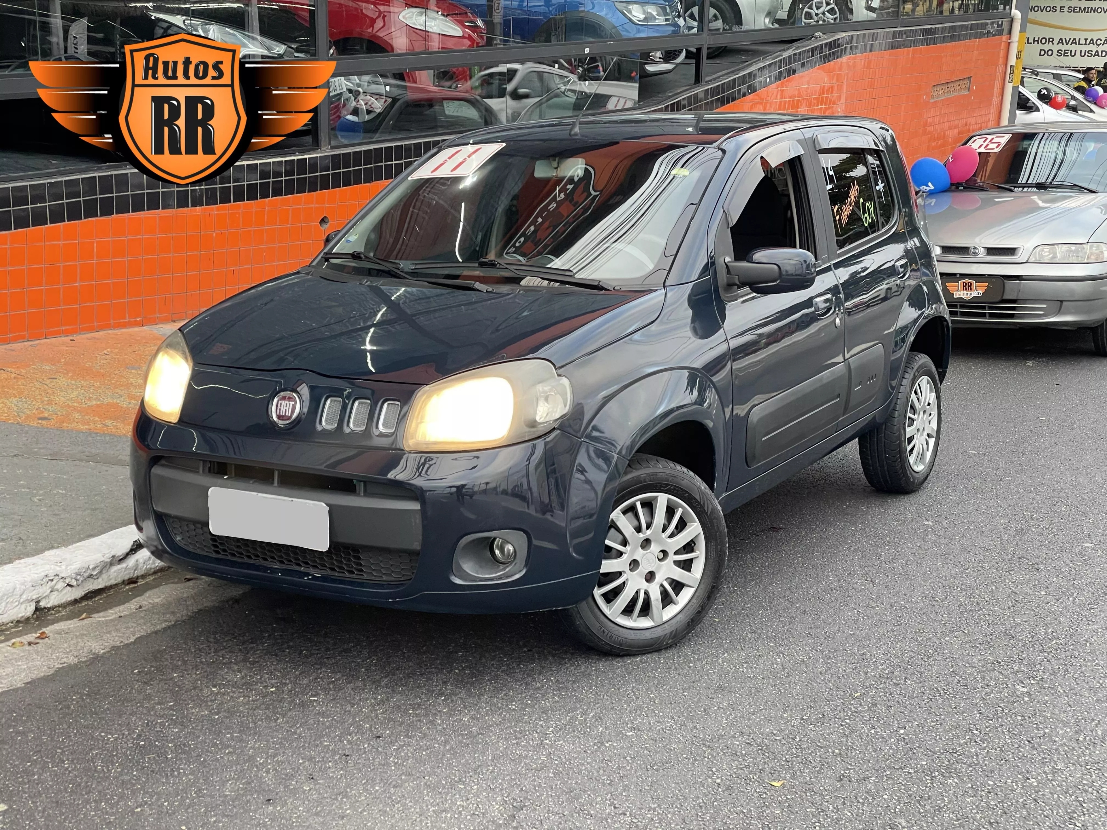 Fiat Uno Azul 1