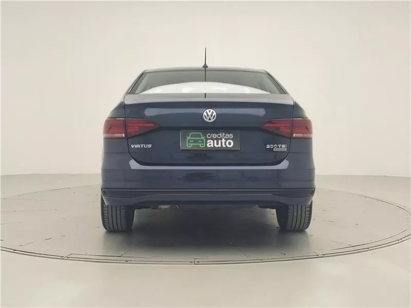 Volkswagen Virtus Azul 4